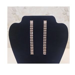 RHINESTONE Dangle Earrings